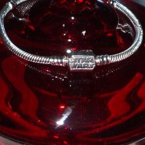 COPY - 925 Sterling Star Wars Charm Bracelet